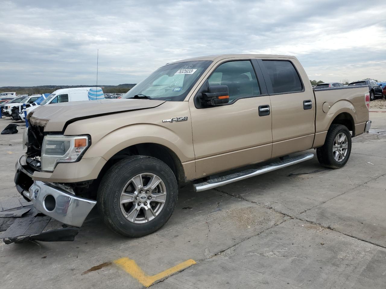Image 1 of 2014 FORD F150 SUPERCREW 2014 with VIN 1FTFW1CF9EKD09587