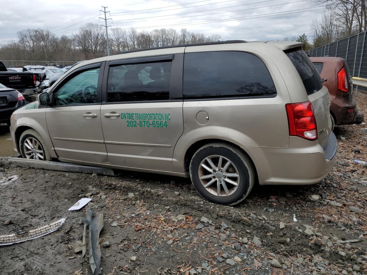 Изображение 2 2014 DODGE GRAND CARAVAN SXT 2014 с VIN 2C4RDGCG6ER206384