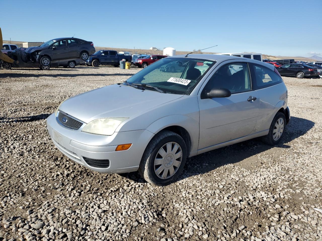 Image 1 of 2007 FORD FOCUS ZX3 2007 with VIN 1FAFP31N97W298207