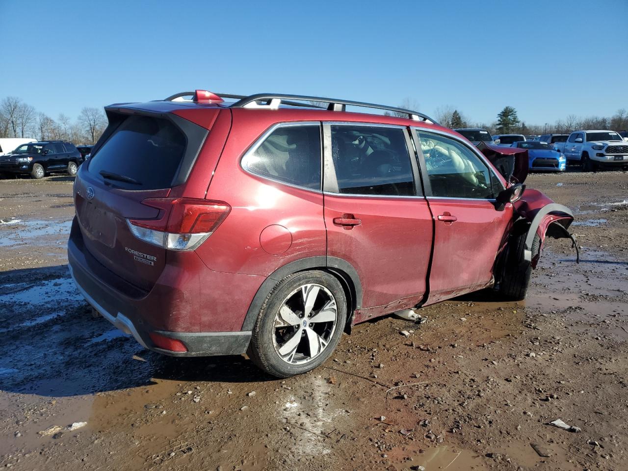 Image 3 of 2020 SUBARU FORESTER TOURING 2020 with VIN JF2SKAXC8LH428639