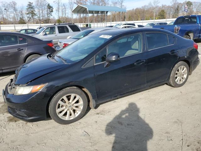 Image 1 of 2012 HONDA CIVIC EX 2012 with VIN 19XFB2F8XCE322346