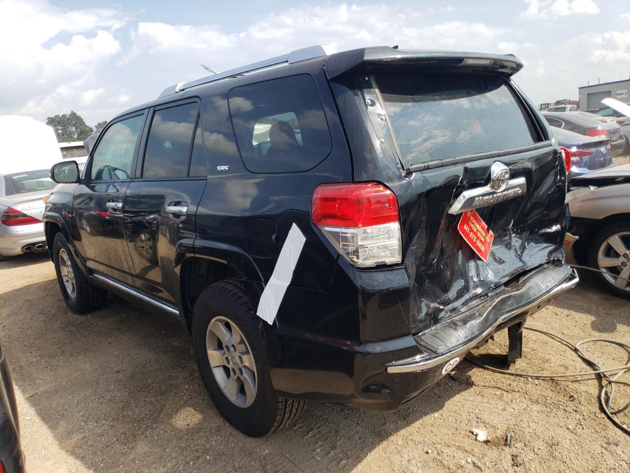 Image 2 of 2010 TOYOTA 4RUNNER SR5 2010 with VIN JTEBU5JR0A5004217