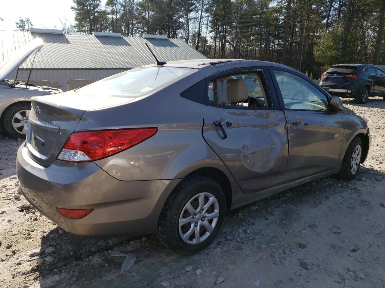 Image 3 of 2013 HYUNDAI ACCENT GLS 2013 with VIN KMHCT4AE9DU509441