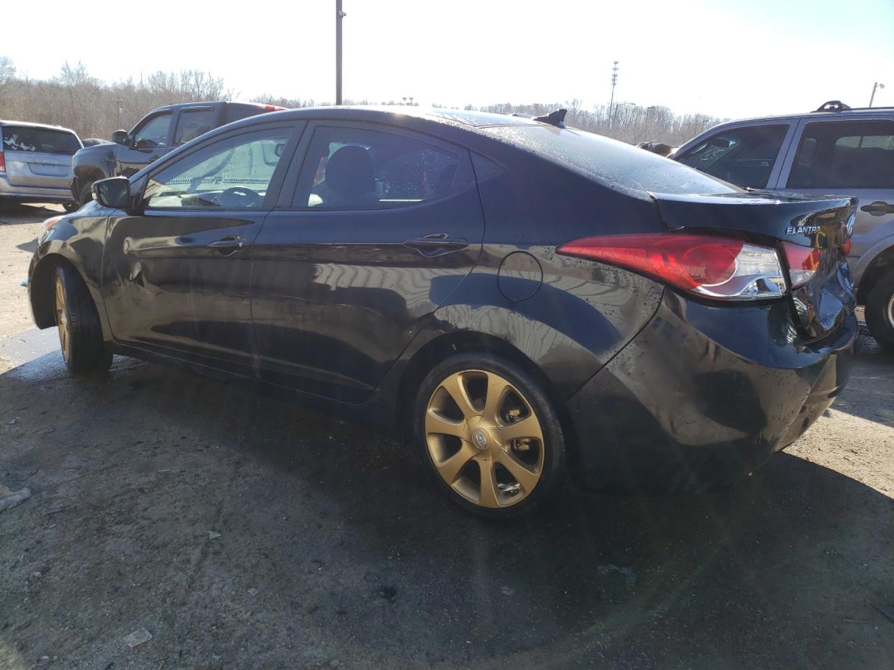 Image 2 of 2011 HYUNDAI ELANTRA GLS 2011 with VIN KMHDH4AE5BU163990