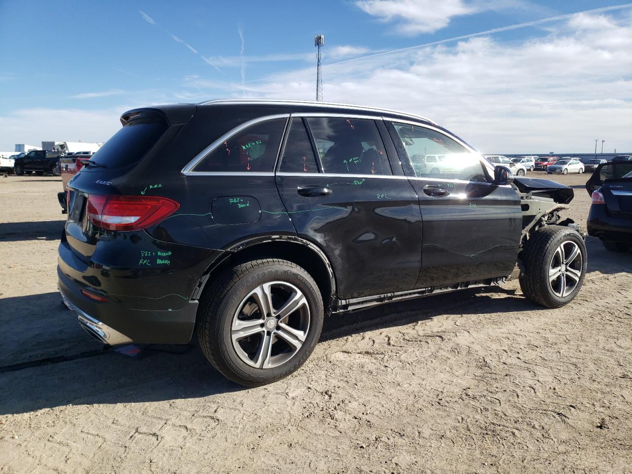 Image 3 of 2016 MERCEDES-BENZ GLC 300 4MATIC 2016 with VIN WDC0G4KB0GF029887