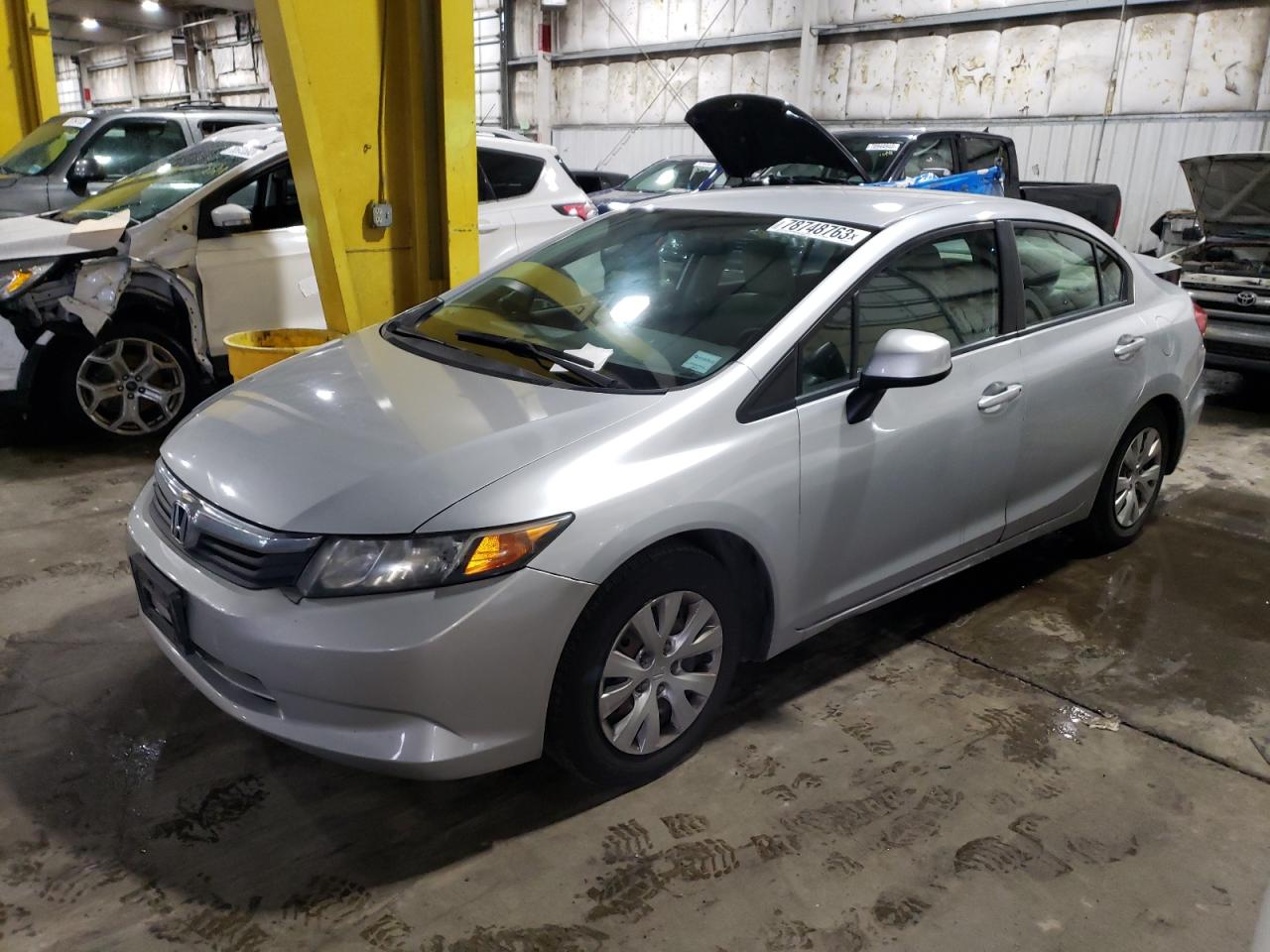 Obraz 1 z 2012 HONDA CIVIC LX 2012 z VIN 2HGFB2F5XCH593919