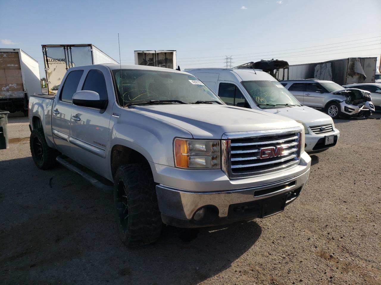 Image 1 of 2010 GMC SIERRA C1500 SLT 2010 with VIN 3GTRCWE07AG135600