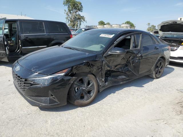 Image 1 of 2022 HYUNDAI ELANTRA SEL 2022 with VIN KMHLM4AG4NU348772