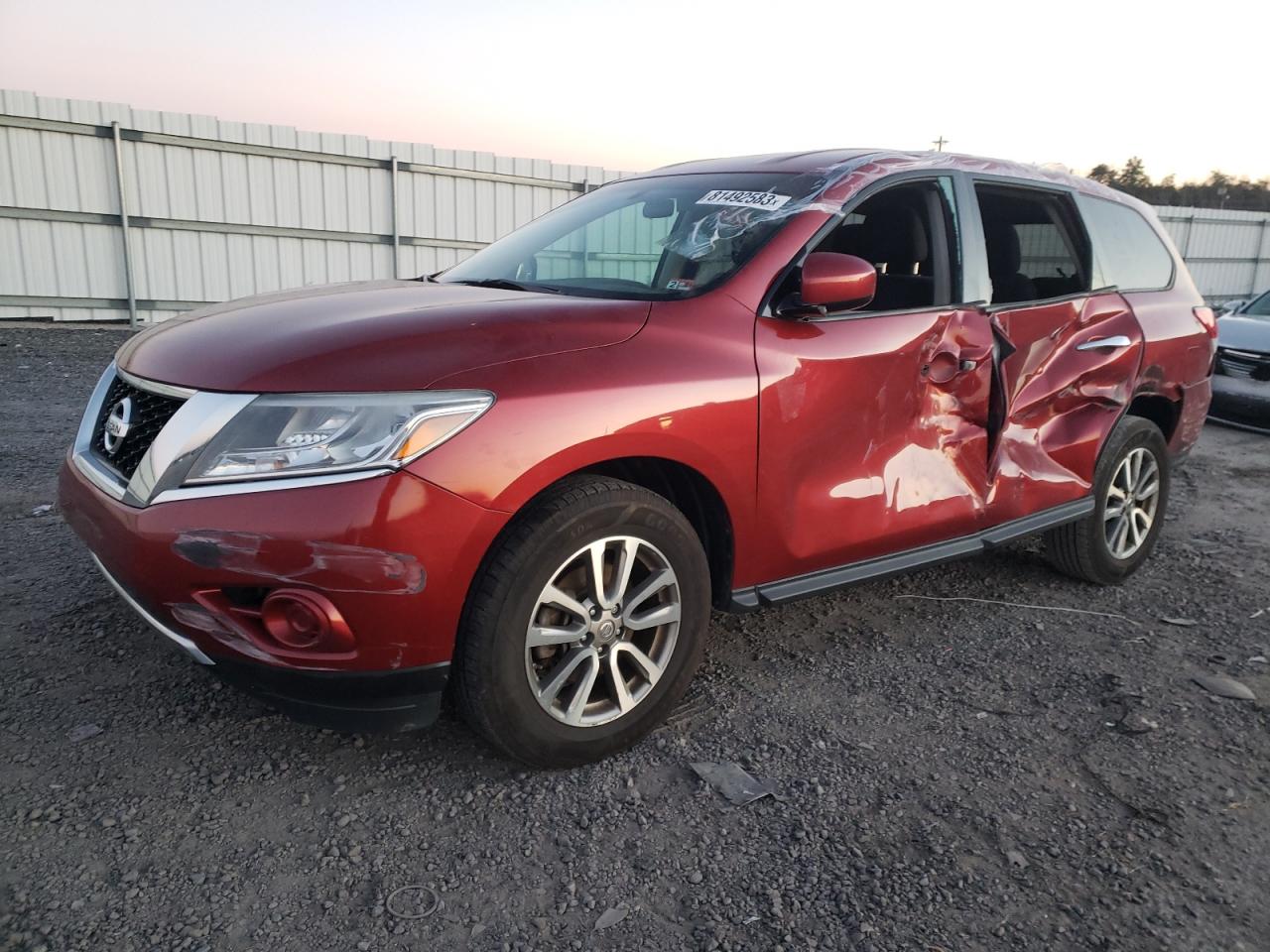 2013 NISSAN PATHFINDER S 2013 image
