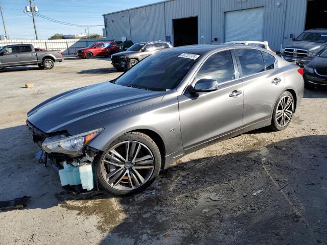 Image 1 of 2015 INFINITI Q50 BASE 2015 with VIN JN1BV7AP4FM348869