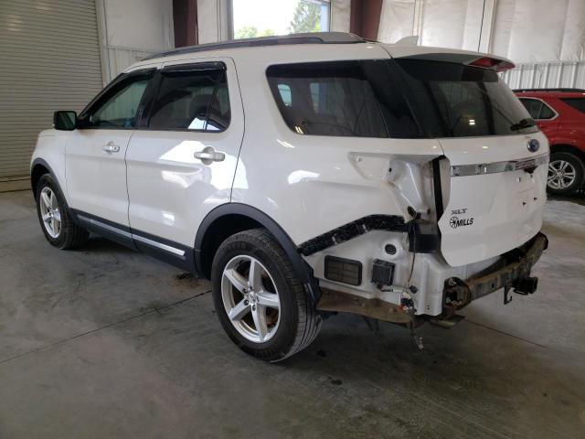 Image 2 of 2017 FORD EXPLORER XLT 2017 with VIN 1FM5K8DHXHGD89078