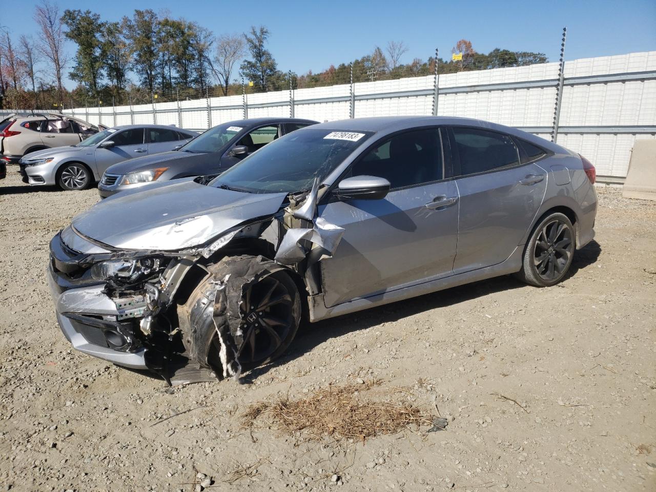 Изображение 1 2019 HONDA CIVIC SPORT 2019 с VIN 19XFC2F8XKE024181