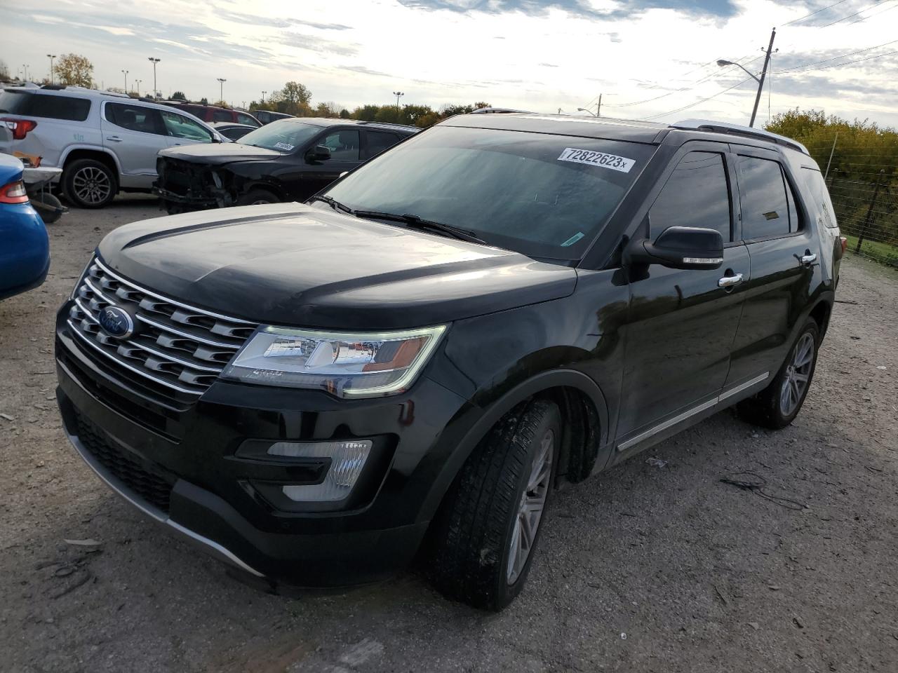 Image 1 of 2016 FORD EXPLORER LIMITED 2016 with VIN 1FM5K8F80GGC27066
