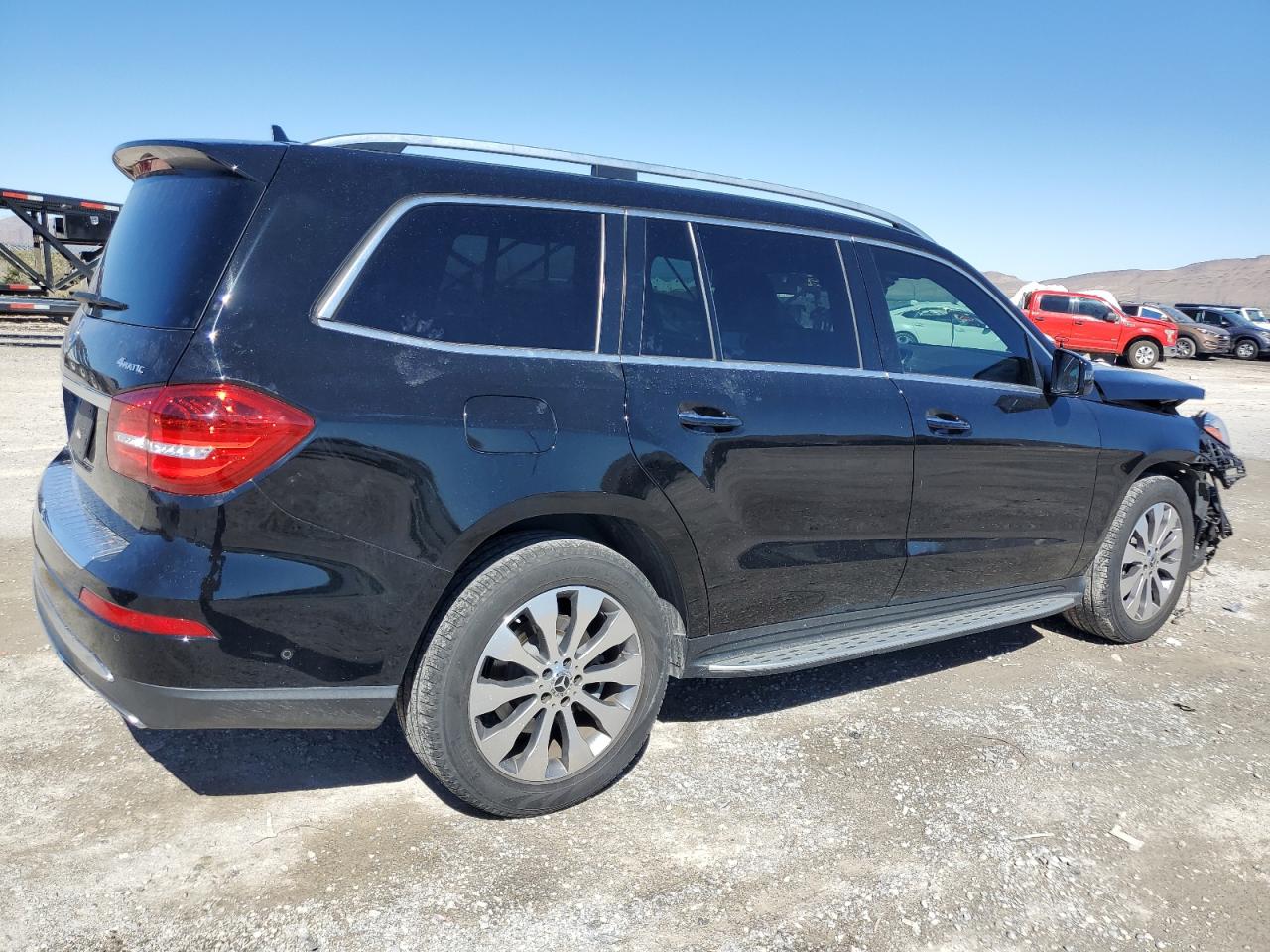 Image 3 of 2019 MERCEDES-BENZ GLS 450 4MATIC 2019 with VIN 4JGDF6EE2KB219973