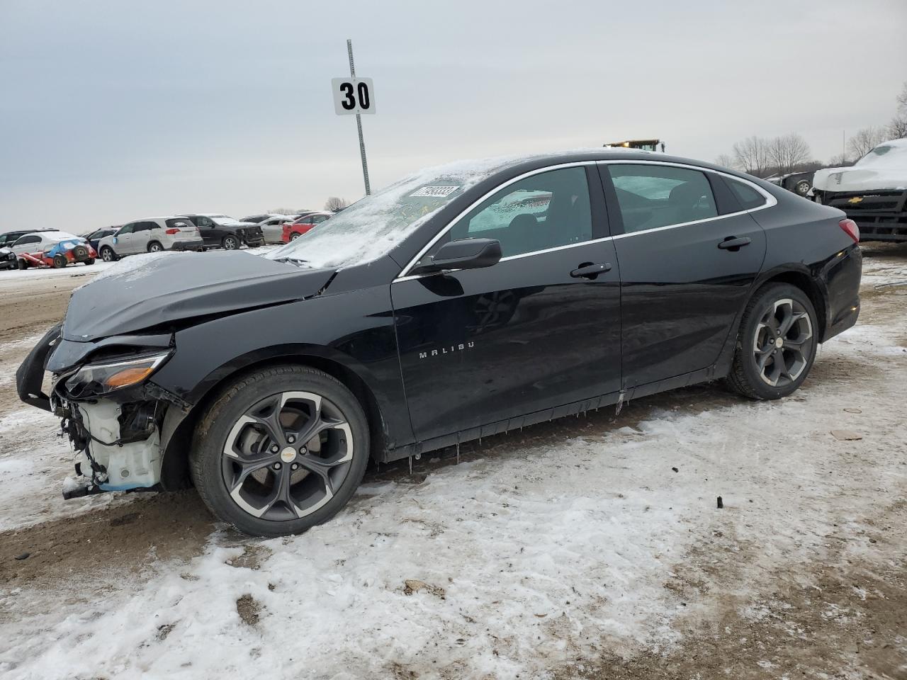 Image 1 of 2022 CHEVROLET MALIBU LT 2022 with VIN 1G1ZD5ST6NF105624