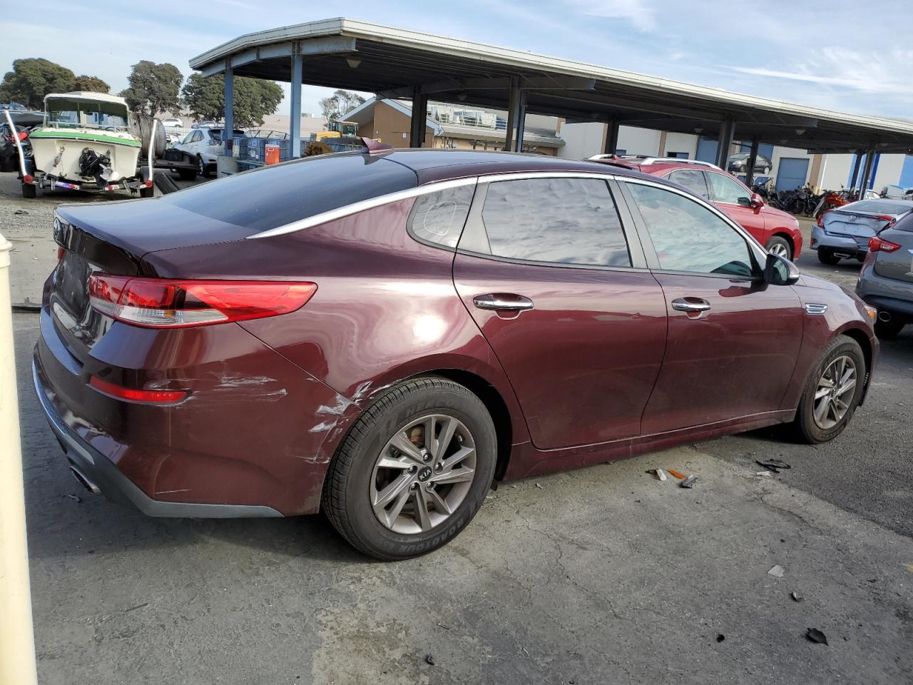 Obraz 3 z 2020 KIA OPTIMA LX 2020 z VIN 5XXGT4L35LG400853