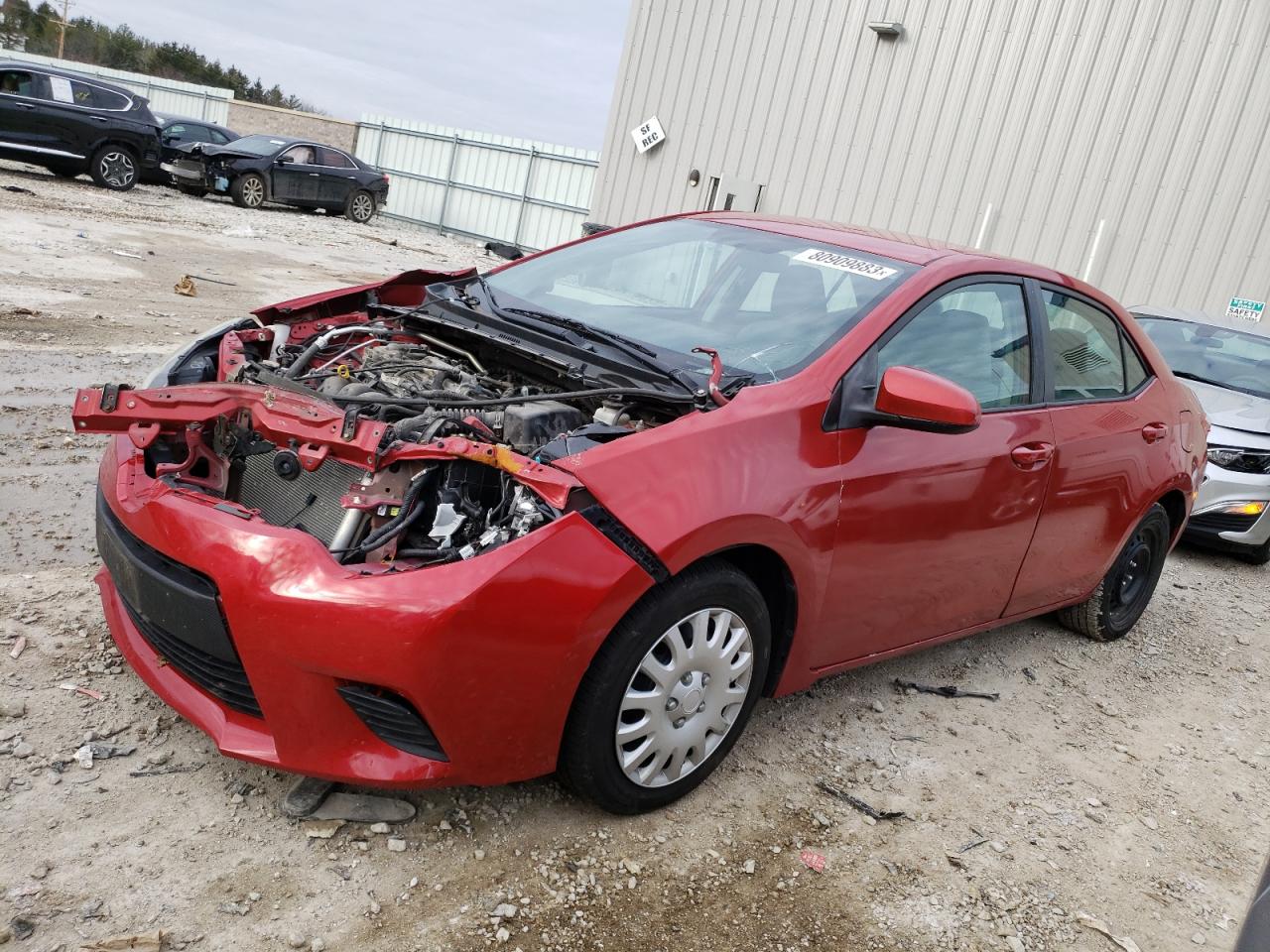 Изображение 1 2014 TOYOTA COROLLA L 2014 с VIN 5YFBURHE9EP022335