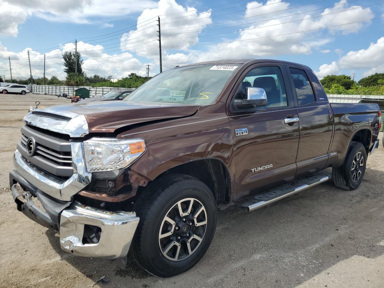 2014 TOYOTA TUNDRA DOUBLE CAB LIMITED 2014 image