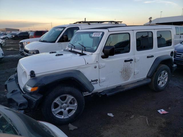 Изображение 1 2021 JEEP WRANGLER UNLIMITED SPORT 2021 с VIN 1C4HJXDNXMW580956