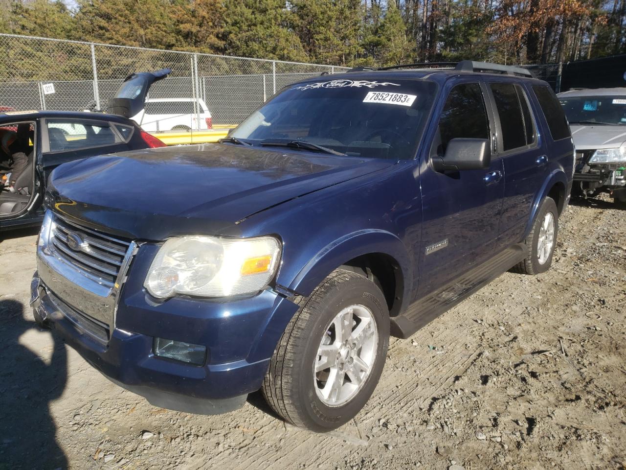 Изображение 1 2008 FORD EXPLORER XLT 2008 с VIN 1FMEU73EX8UA61835