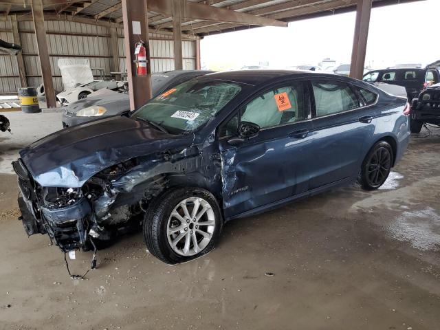 Image 1 of 2019 FORD FUSION SE 2019 with VIN 3FA6P0LU8KR196623