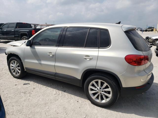 Image 2 of 2014 VOLKSWAGEN TIGUAN S 2014 with VIN WVGAV3AX6EW608365