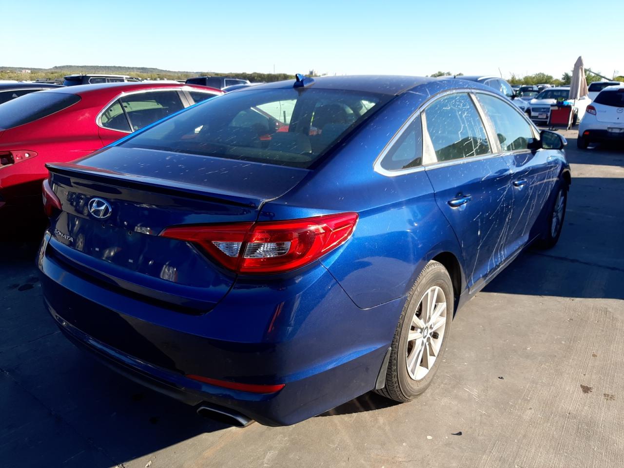 Image 3 of 2015 HYUNDAI SONATA SE 2015 with VIN 5NPE24AF3FH205205