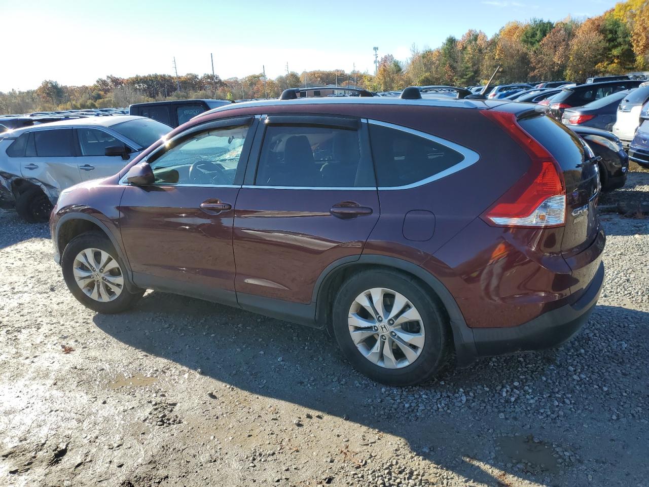 Image 2 of 2014 HONDA CR-V EXL 2014 with VIN 5J6RM4H79EL014354