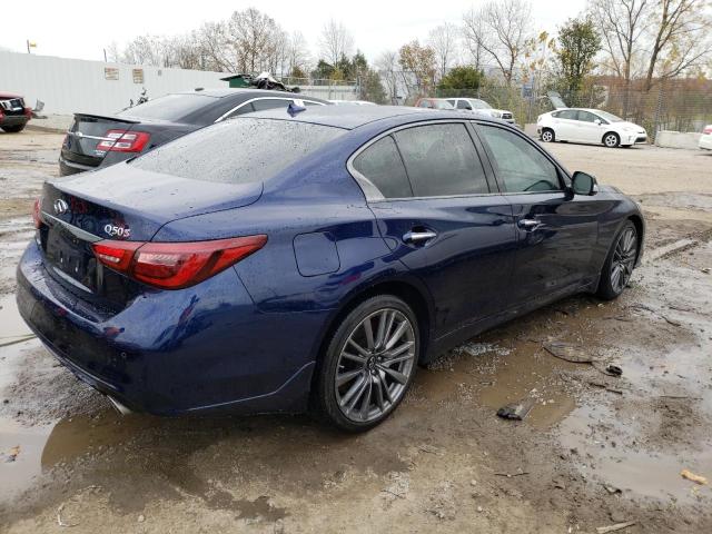 Image 3 of 2021 INFINITI Q50 RED SPORT 400 2021 with VIN JN1FV7DR7MM880287