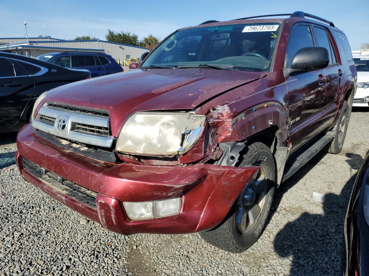 Изображение 1 2005 TOYOTA 4RUNNER SR5 2005 с VIN JTEBU14R158048395