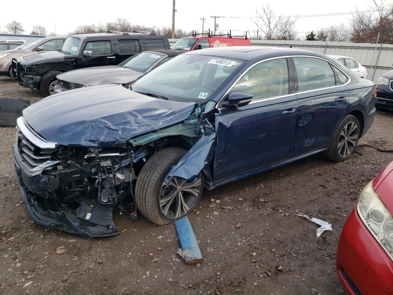Изображение 1 2020 VOLKSWAGEN PASSAT SEL 2020 с VIN 1VWCA7A38LC014322