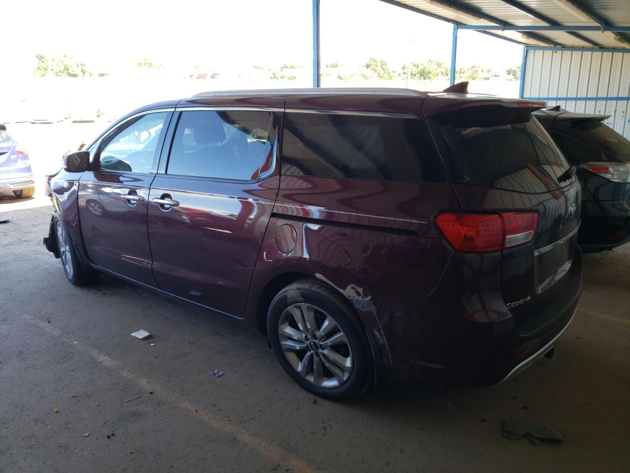 Изображение 2 2015 KIA SEDONA SXL 2015 с VIN KNDME5C1XF6032657
