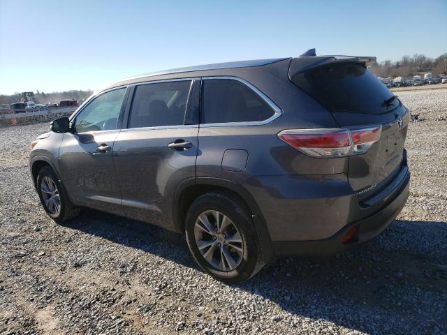 Изображение 2 2015 TOYOTA HIGHLANDER XLE 2015 с VIN 5TDJKRFHXFS131331