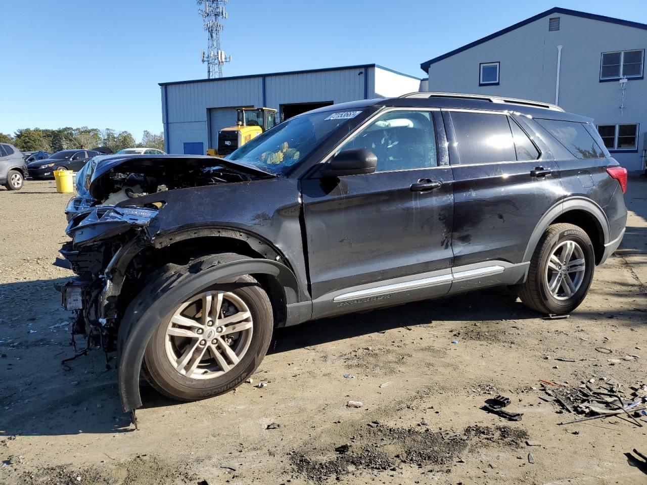 Image 1 of 2022 FORD EXPLORER XLT 2022 with VIN 1FMSK8DH6NGC35160