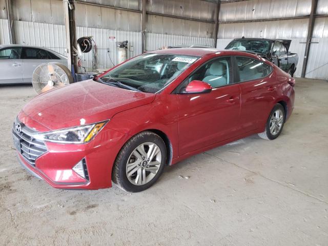 Image 1 of 2019 HYUNDAI ELANTRA SEL 2019 with VIN 5NPD84LF5KH415208