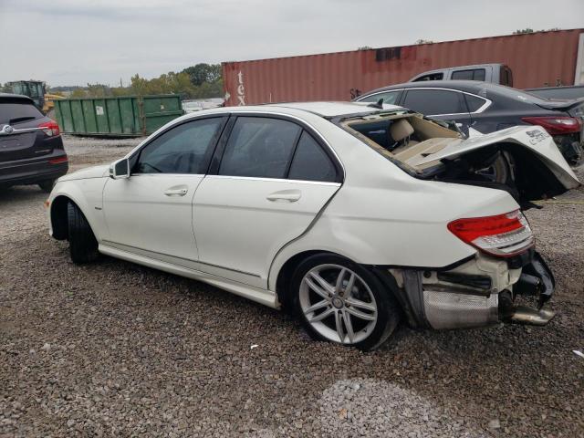 Image 2 of 2012 MERCEDES-BENZ C 250 2012 with VIN WDDGF4HB1CR195249
