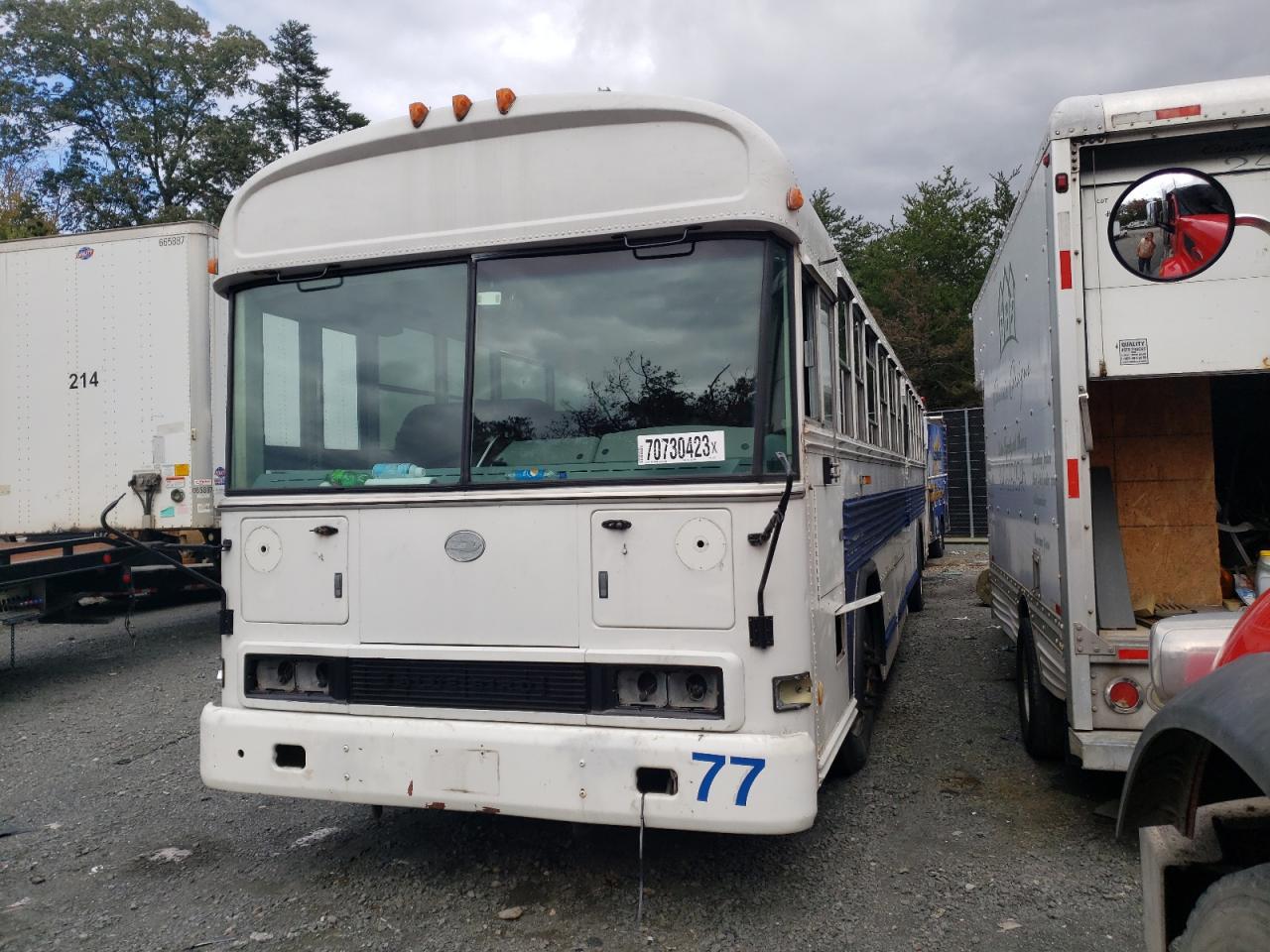 Image 2 of 2002 BLUE BIRD SCHOOL BUS / TRANSIT BUS  2002 with VIN 1BABKBPA92F204657