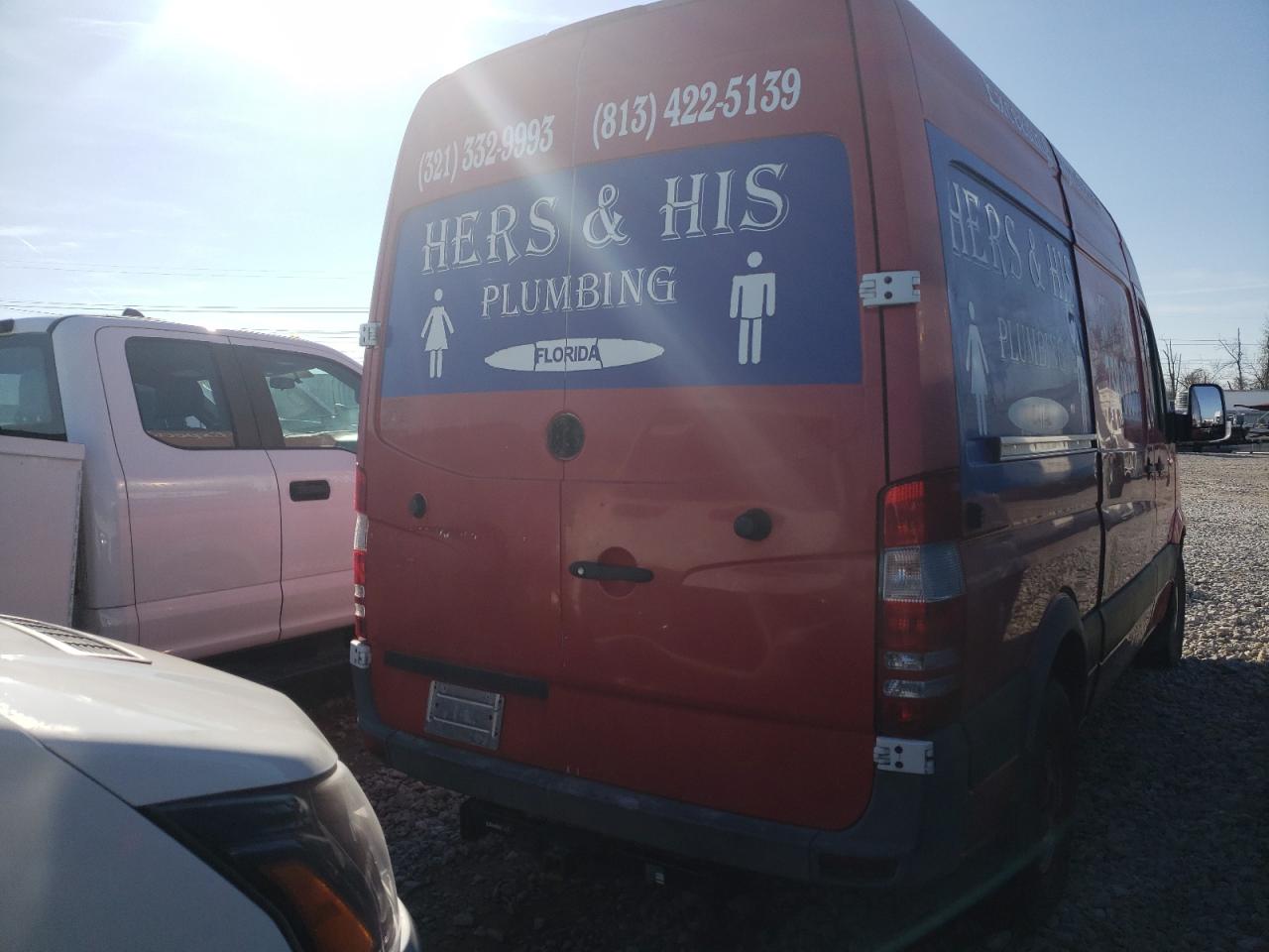 Image 3 of 2015 MERCEDES-BENZ SPRINTER 2500 2015 with VIN WD3PE7DC4FP142553