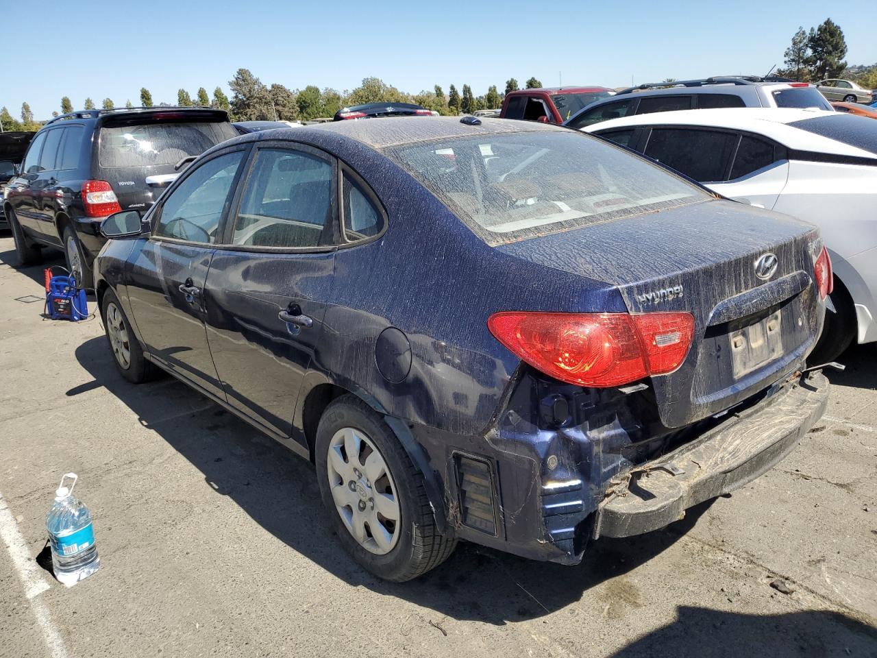 Image 2 of 2008 HYUNDAI ELANTRA GLS 2008 with VIN KMHDU46D68U280241