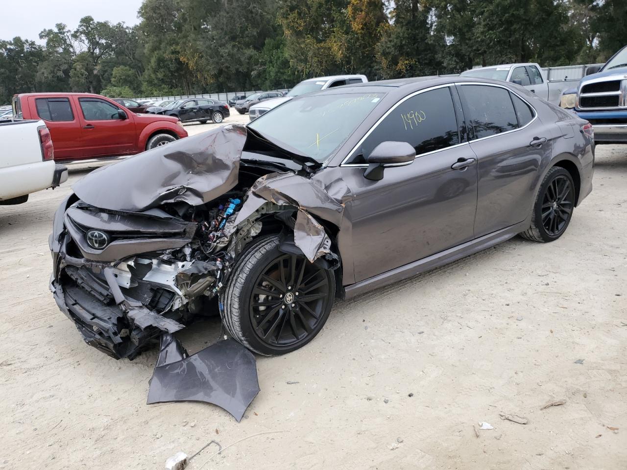 Image 1 of 2022 TOYOTA CAMRY XSE 2022 with VIN 4T1K61AK6NU025428
