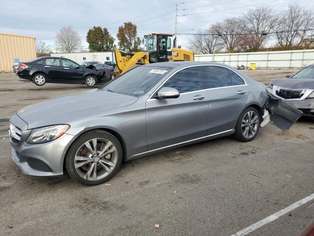 Image 1 of 2015 MERCEDES-BENZ C 300 4MATIC 2015 with VIN 55SWF4KB3FU031573