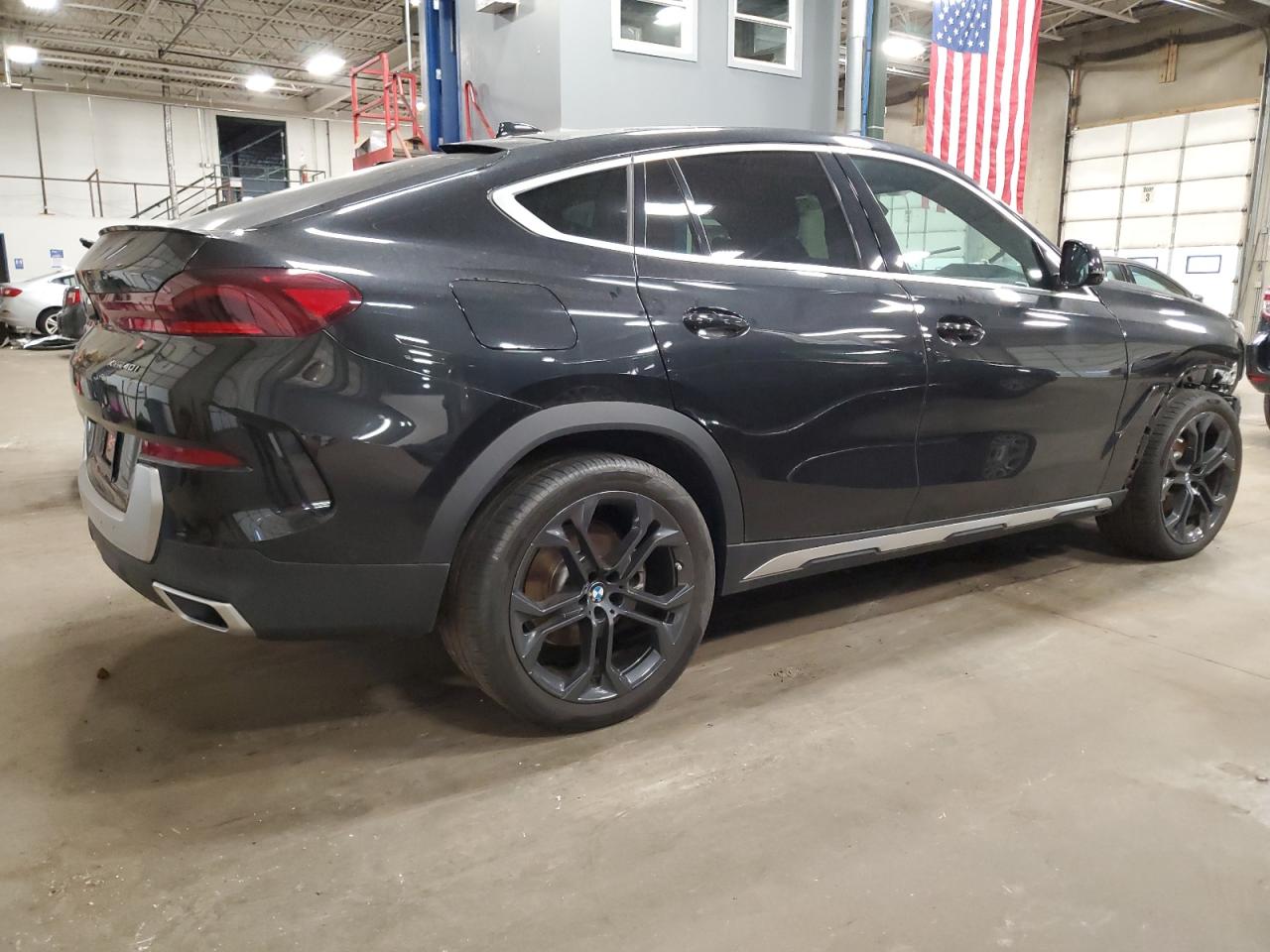 Image 3 of 2022 BMW X6 XDRIVE40I 2022 with VIN 5UXCY6C09N9N21451