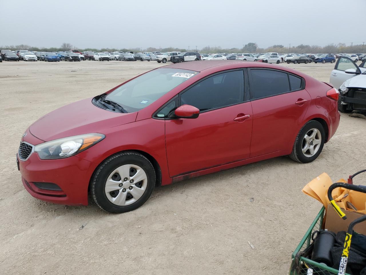 Image 1 of 2016 KIA FORTE LX 2016 with VIN KNAFK4A61G5595370