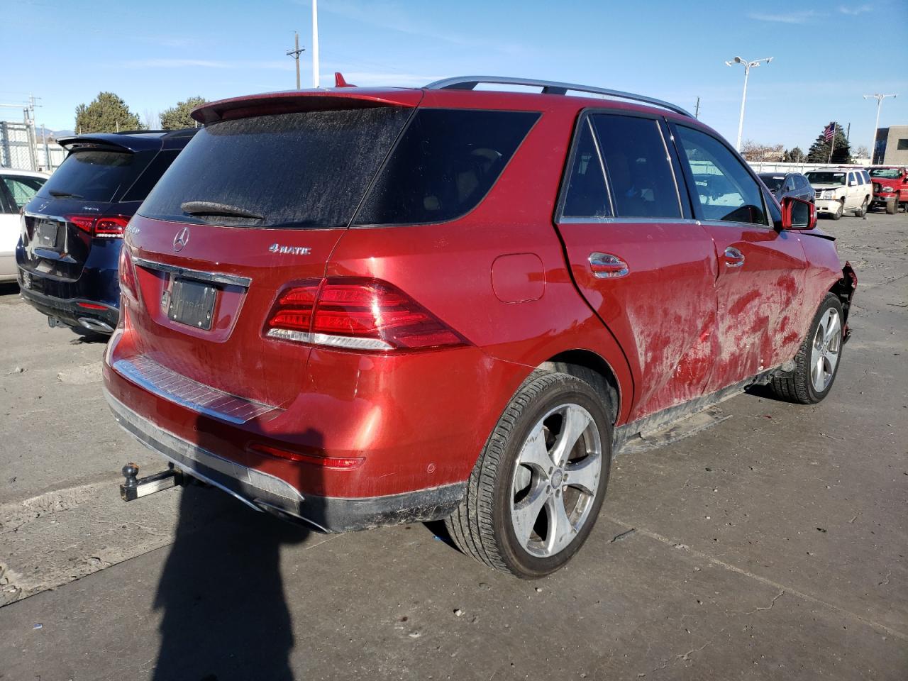 Image 3 of 2016 MERCEDES-BENZ GLE 350 4MATIC 2016 with VIN 4JGDA5HB9GA695726