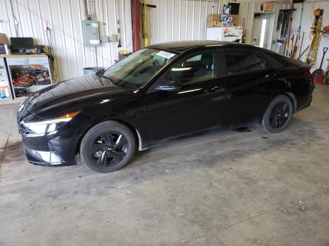 Image 1 of 2022 HYUNDAI ELANTRA SEL 2022 with VIN KMHLM4AG6NU289790