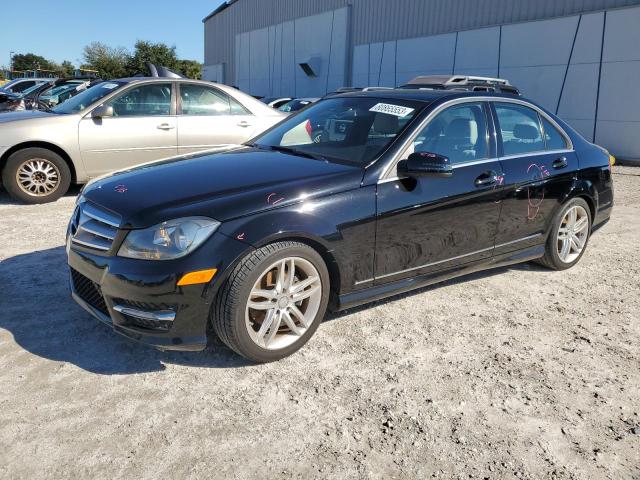 Image 1 of 2013 MERCEDES-BENZ C-CLASS 250 2013 with VIN WDDGF4HB4DR267241