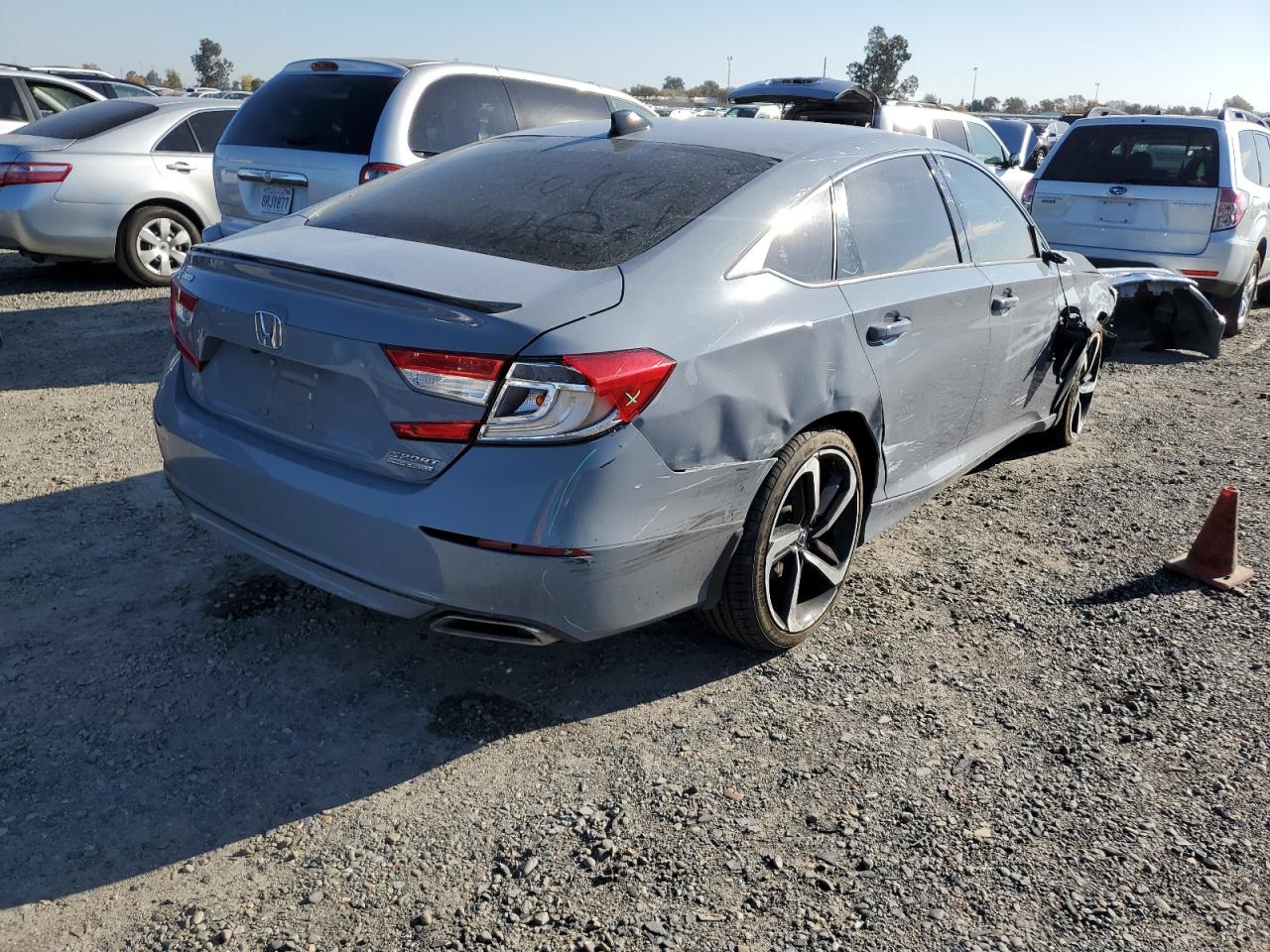 Image 3 of 2021 HONDA ACCORD SPORT SE 2021 with VIN 1HGCV1F42MA116185
