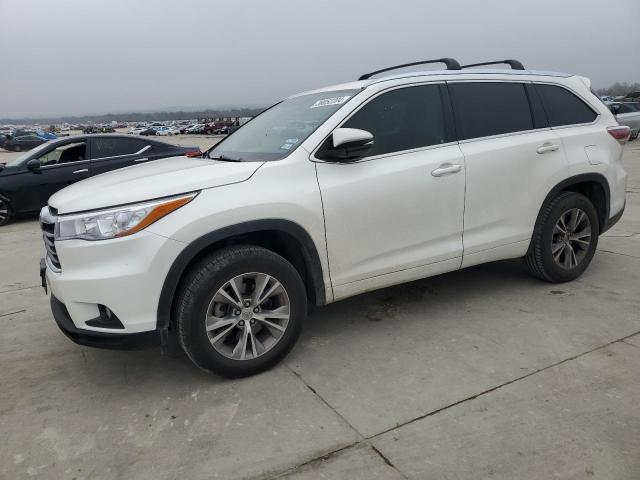 Image 1 of 2015 TOYOTA HIGHLANDER XLE 2015 with VIN 5TDKKRFH1FS041070