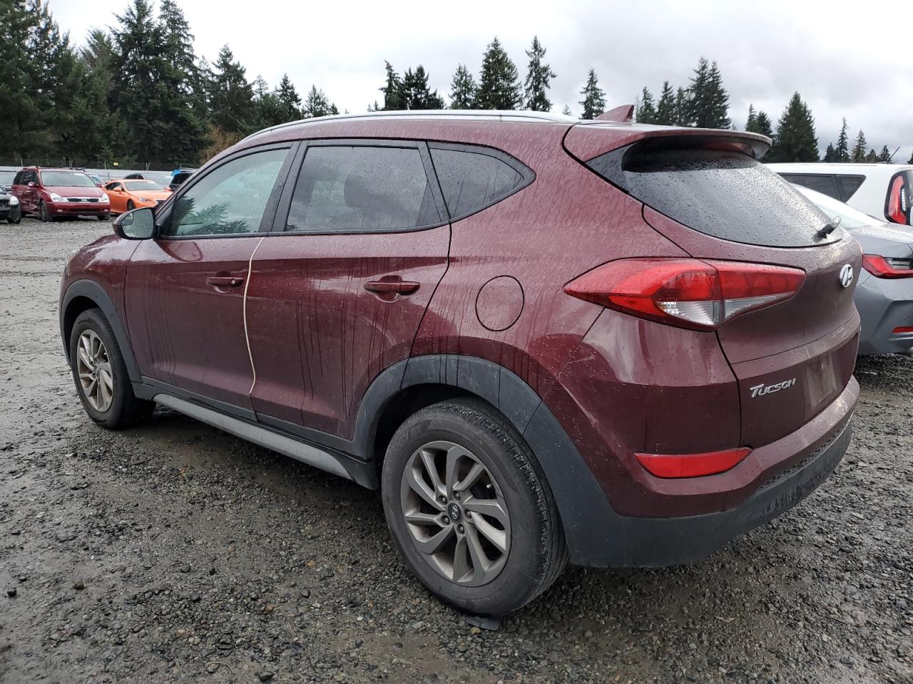 Image 2 of 2018 HYUNDAI TUCSON SEL 2018 with VIN KM8J3CA49JU629891