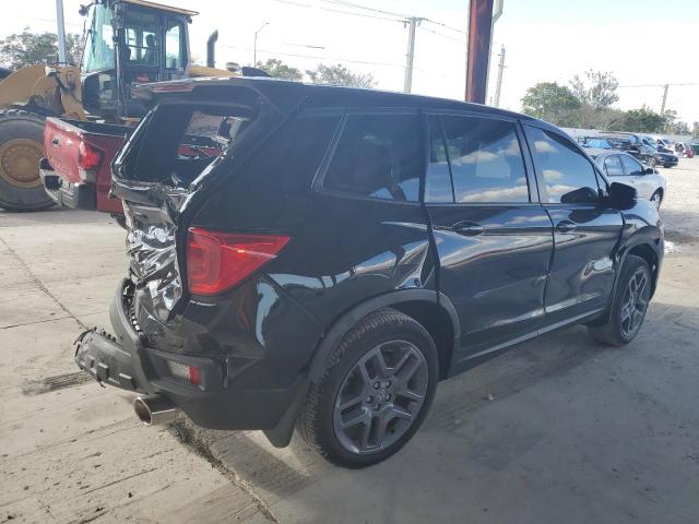 Image 3 of 2022 HONDA PASSPORT EXL 2022 with VIN 5FNYF7H53NB005454